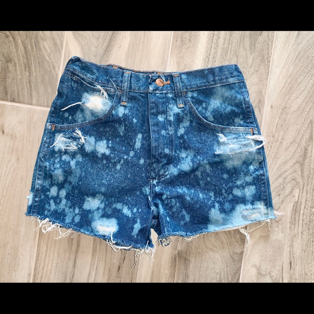 High Waist Wrangler Shorts